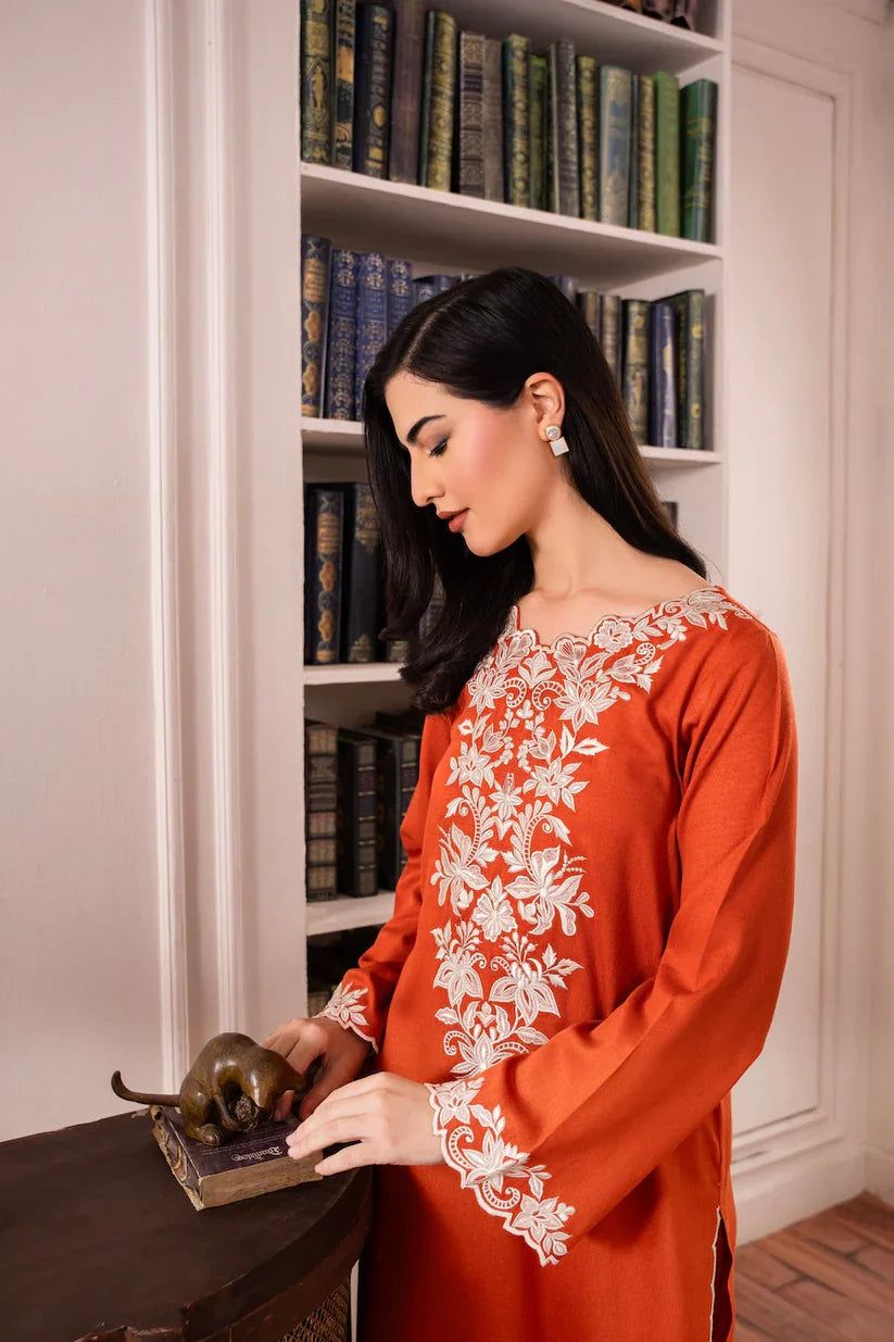 ASIM JOFA-3PC LAWN EMBROIDERED SHIRT WITH BAMBER CHIFFON DUPATTA AND LAWN TROUSER-D-3578