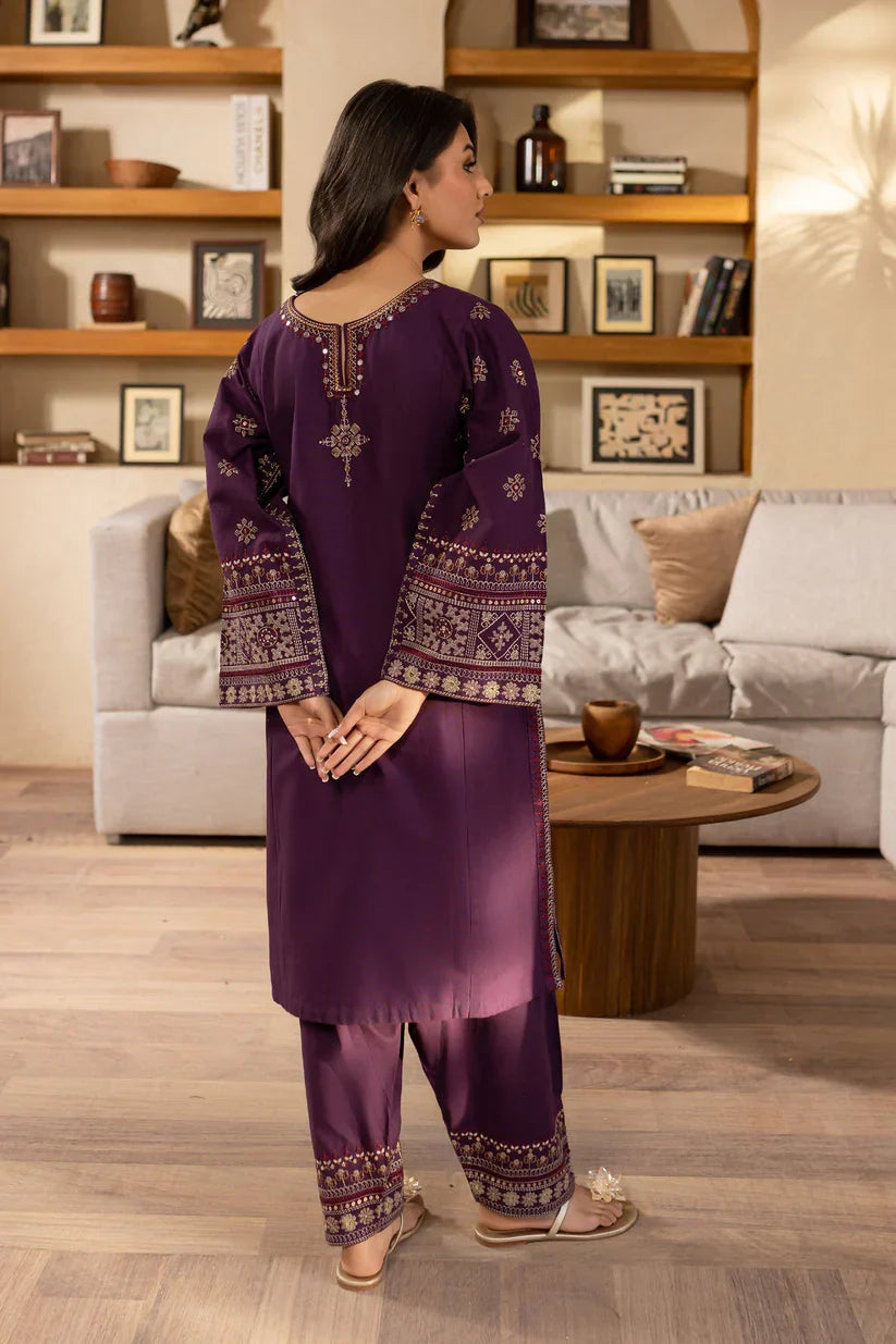 BATIK-2PC LAWN EMBROIDERED SHIRT WITH LAWN EMBROIDERED SLEEVES-D-3467