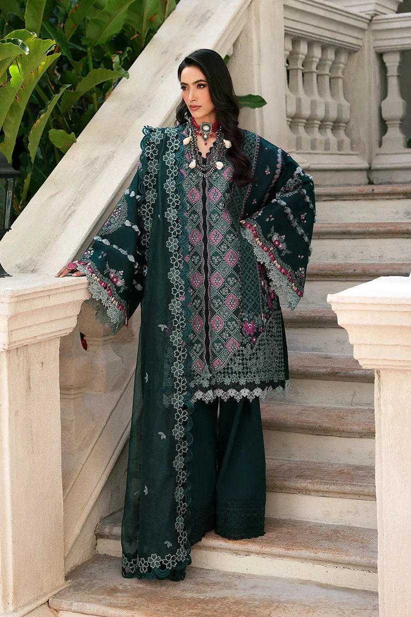 Republic - 3PC Luxury Dhanak Embroidered Suit (SYT-503)