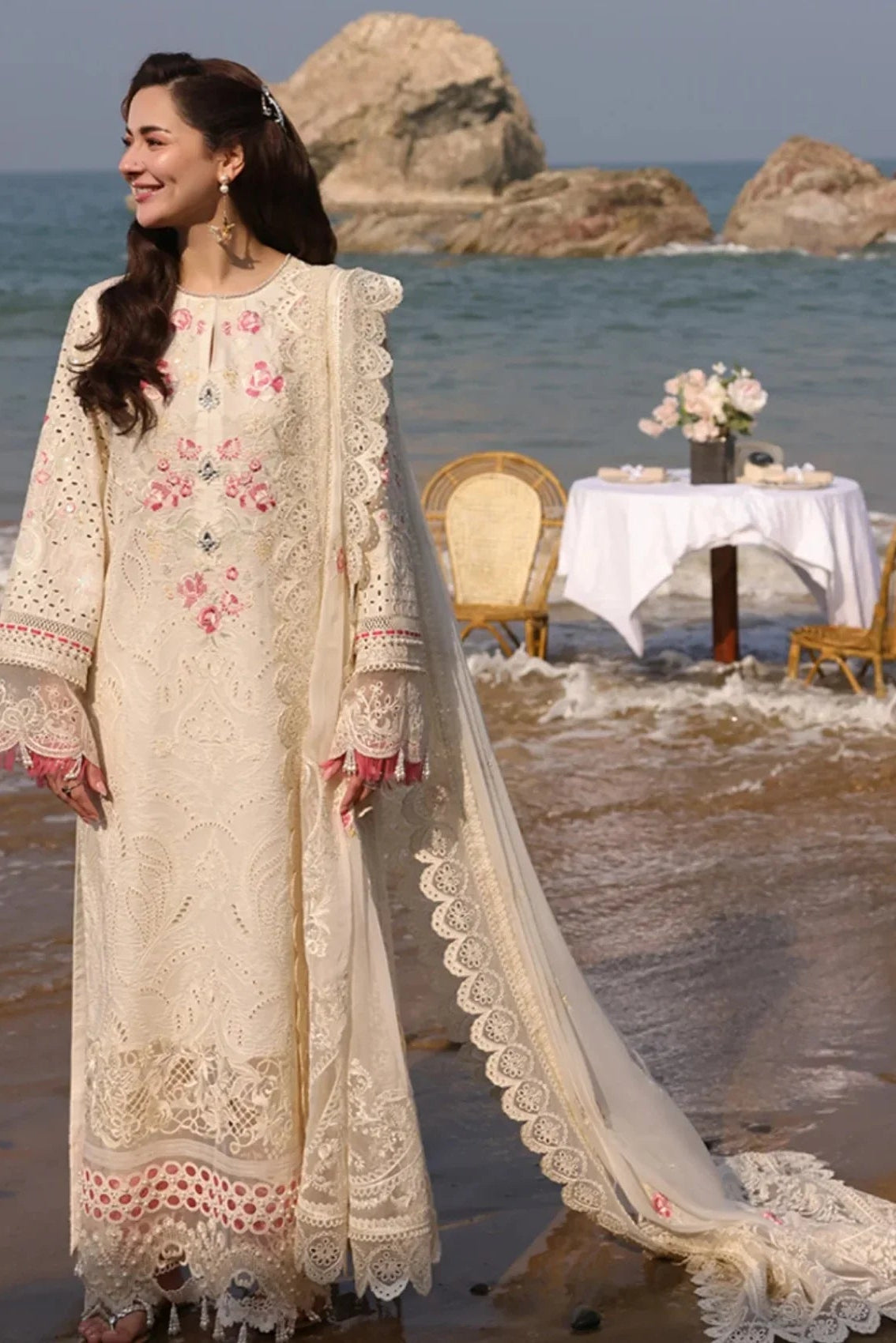 Zara Shahjahan- 3PC Luxury Dhanak Embroidered Sui (SYT-537)