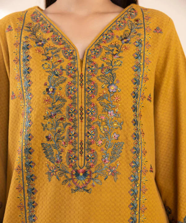 SAPPHIRE- 3PC LAWN EMBROIDERED SHIRT WITH LAWN EMBROIDERED DUPATTA AND TROUSER-D-3603