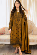 LIBAAS - 3PC Luxury Dhanak Embroidered Suit (SYT-542)