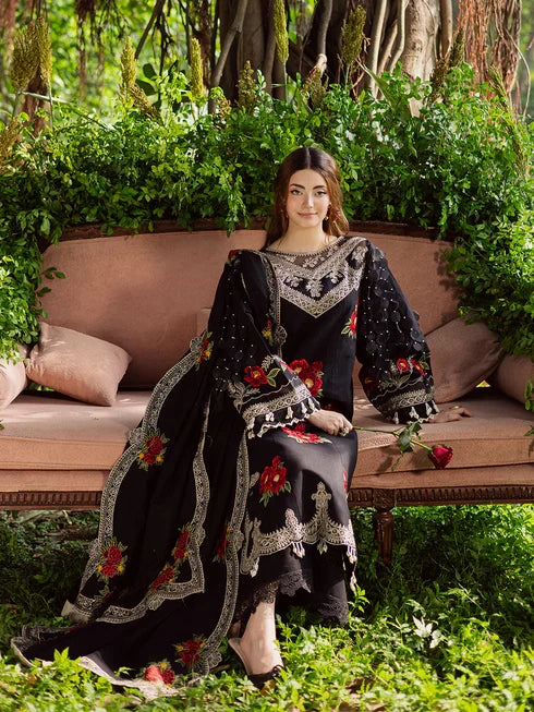 Parishay - 3PC Luxury Dhanak Embroidered Suit (SYT-545)