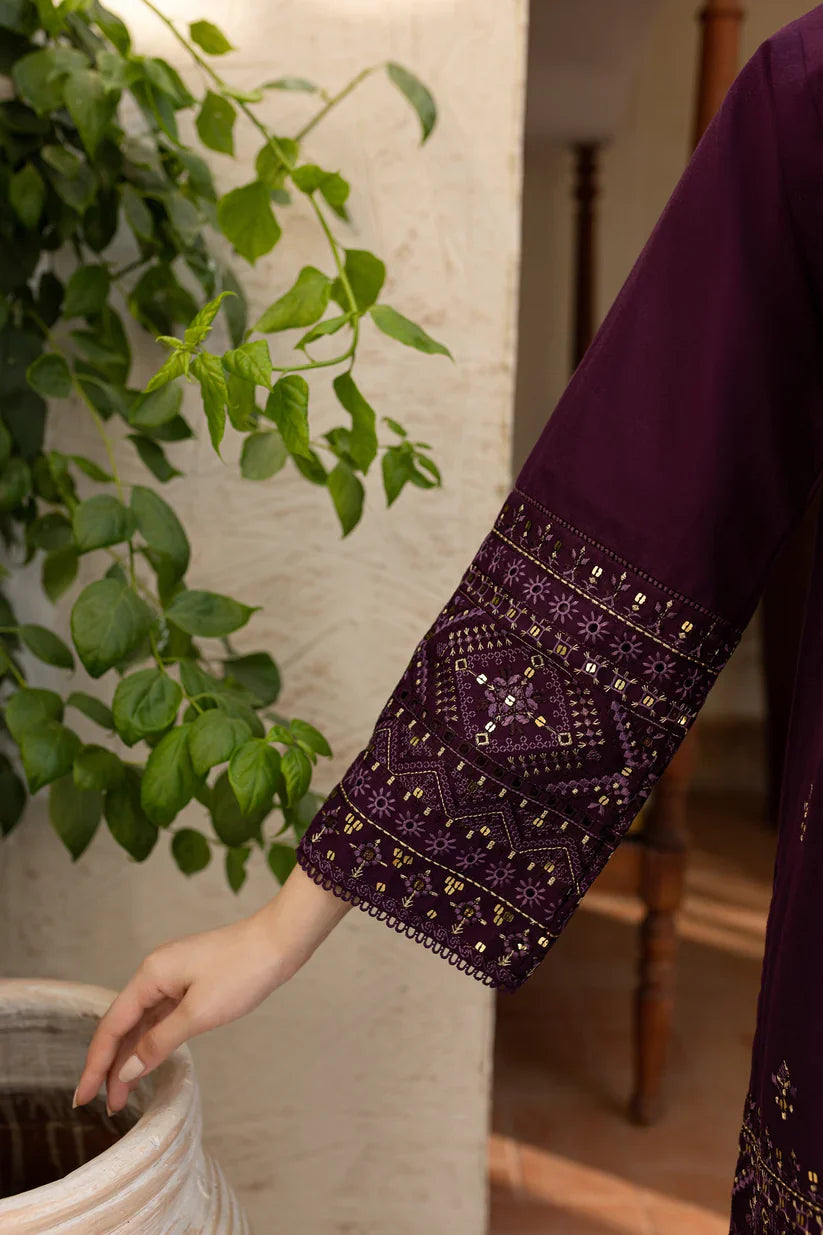 Batik- 2PC Lawn Embroidered Shirt With Lawn Embroidered Trouser-D-3452