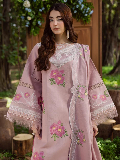 Parishay - 3PC Luxury Dhanak Embroidered Suit (SYT-546)