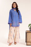 ETHNIC - 3PC Luxury Dhanak Embroidered Suit (SYT-553)