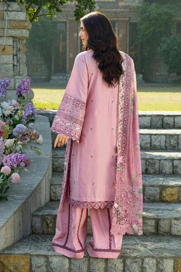 ELAF - 3PC Luxury Dhanak Embroidered Suit (SYT-557)