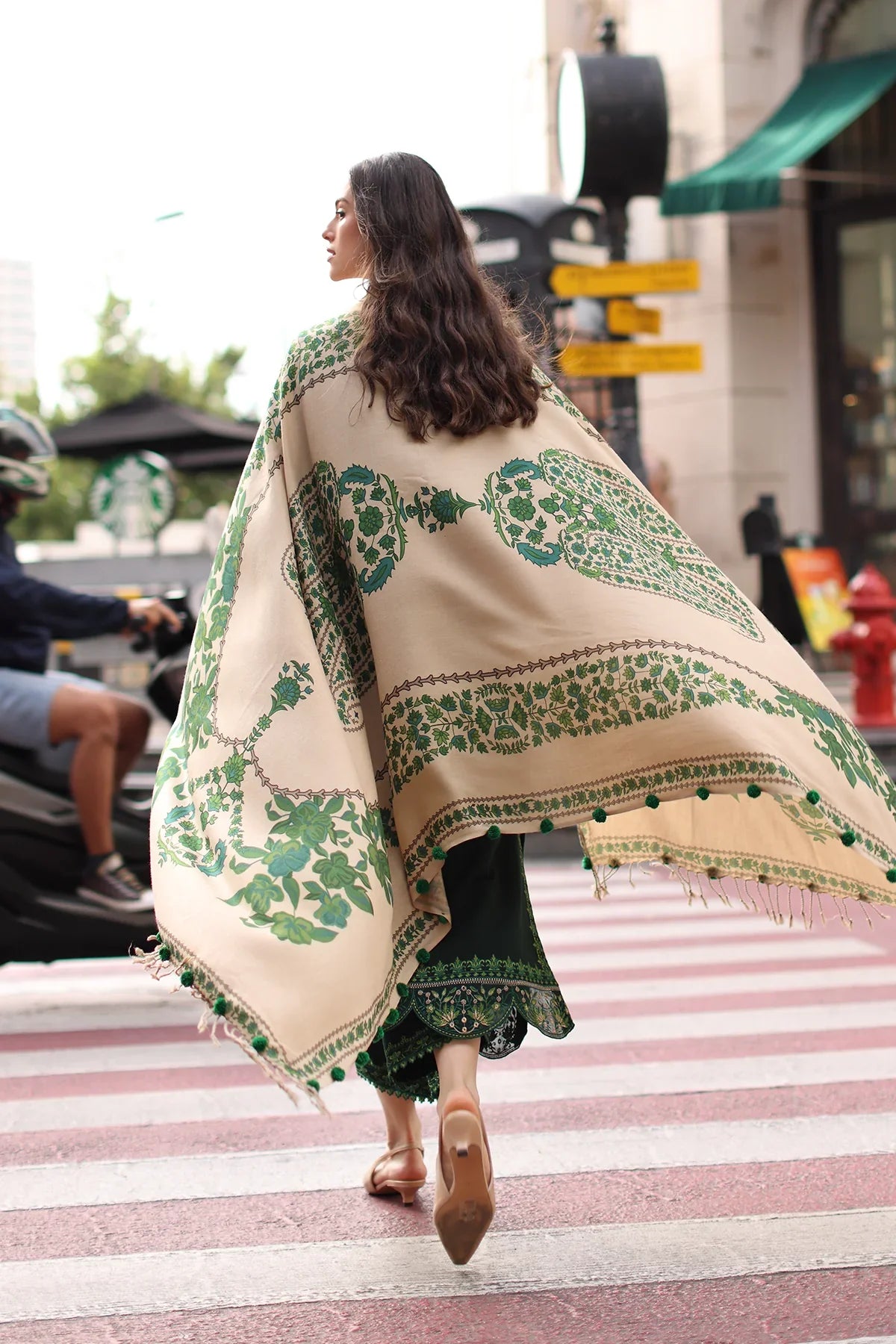 Charizma - 3PC Luxury Dhanak Embroidered Suit (SYT-509)