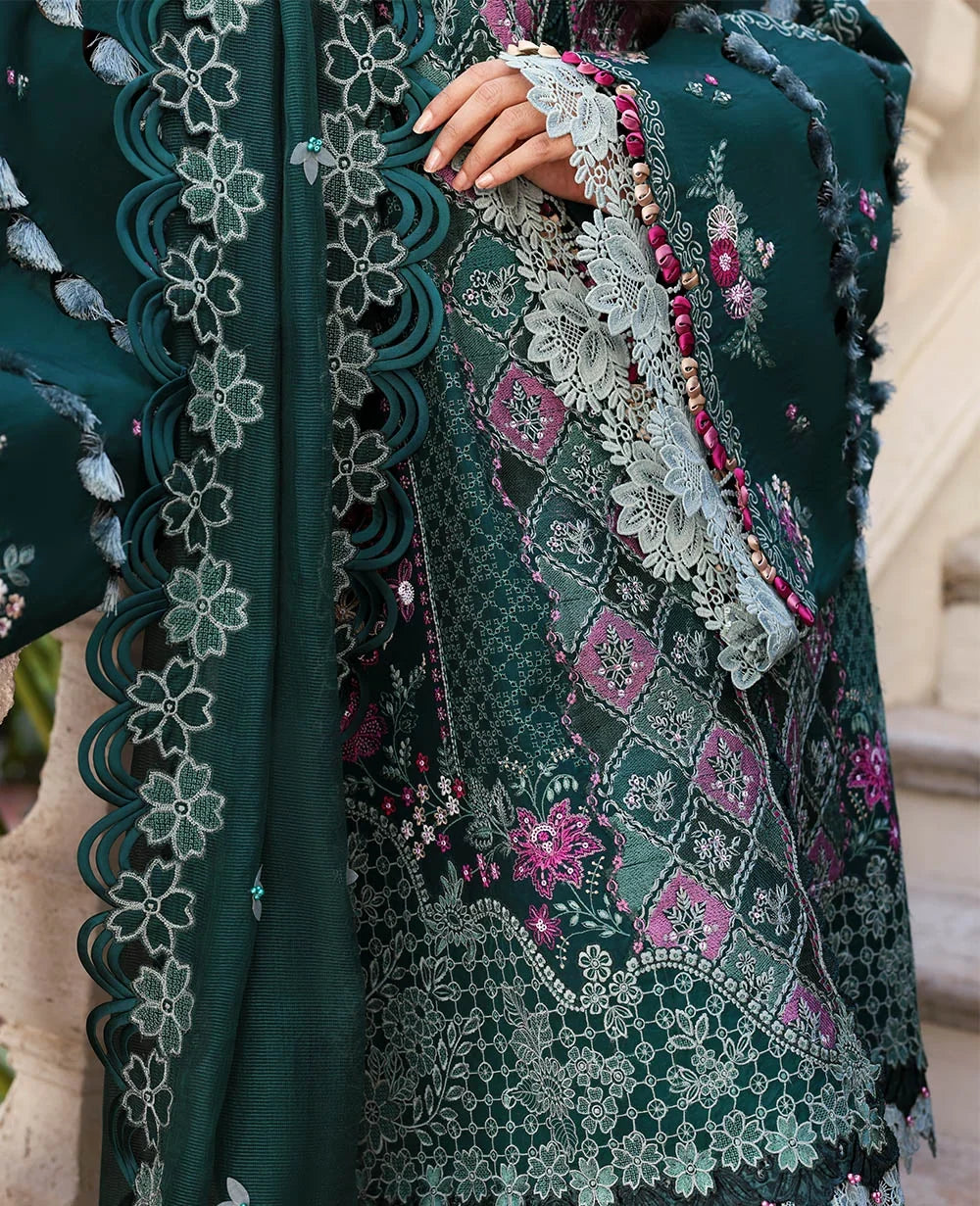 Republic - 3PC Luxury Dhanak Embroidered Suit (SYT-503)
