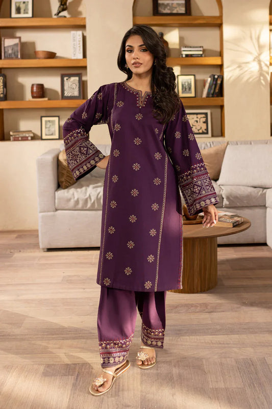 BATIK-2PC LAWN EMBROIDERED SHIRT WITH LAWN EMBROIDERED SLEEVES-D-3467