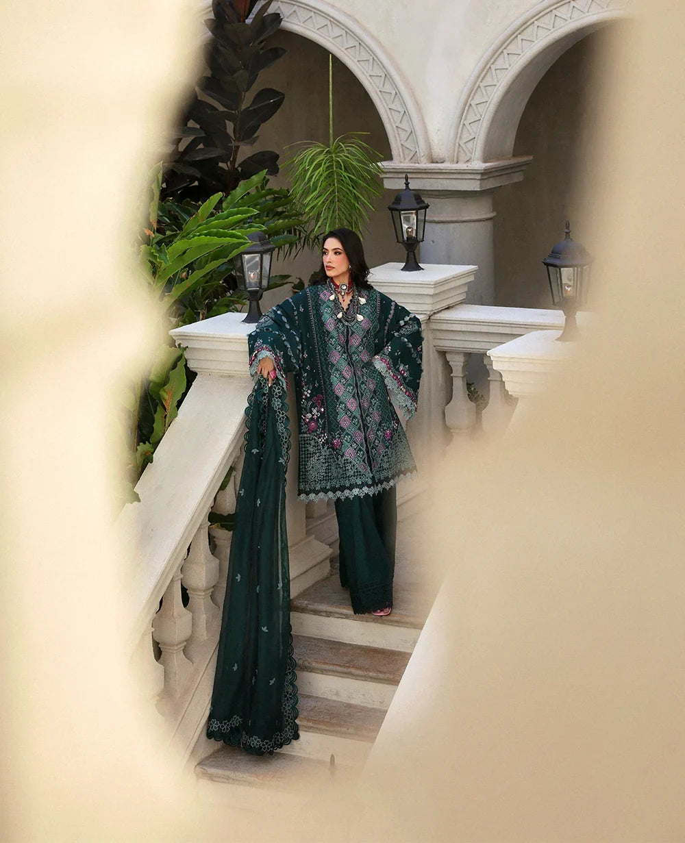 Republic - 3PC Luxury Dhanak Embroidered Suit (SYT-503)