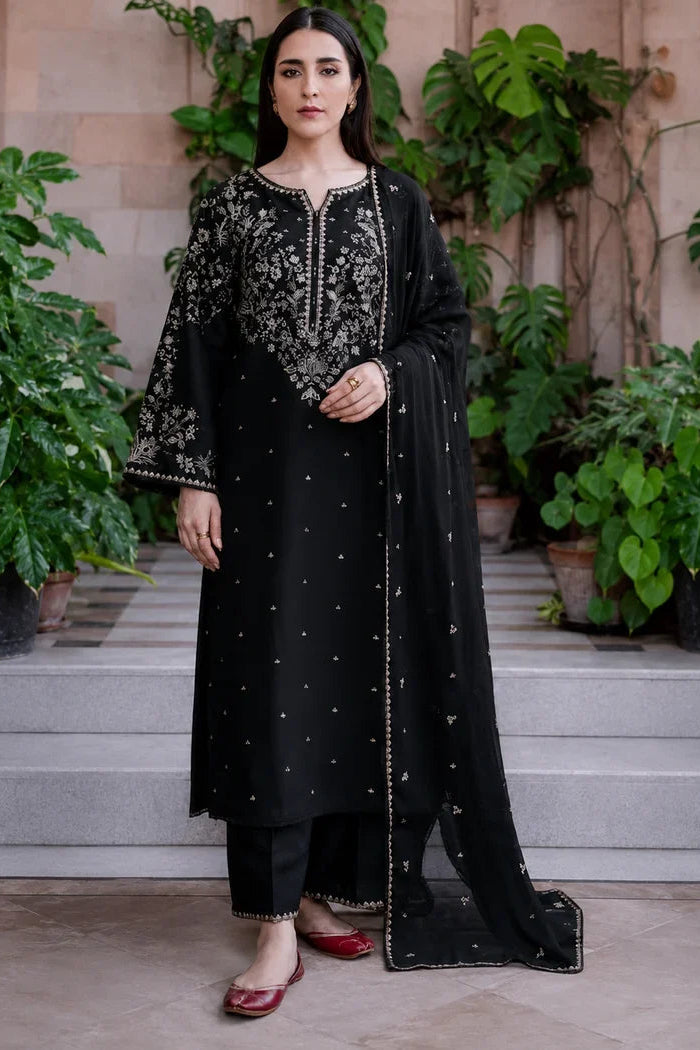 Batik - 3PC Luxury Dhanak Embroidered Suit (SYT-515)
