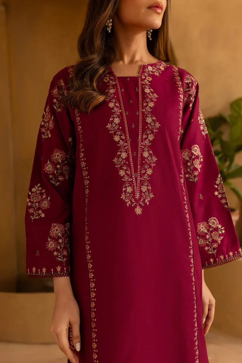 BATIK-2PC LAWN EMBROIDRED SHIRT WITH LAWN EMBROIDRED TROUSER-D-3460