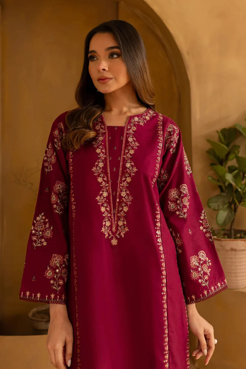 BATIK-2PC LAWN EMBROIDRED SHIRT WITH LAWN EMBROIDRED TROUSER-D-3460