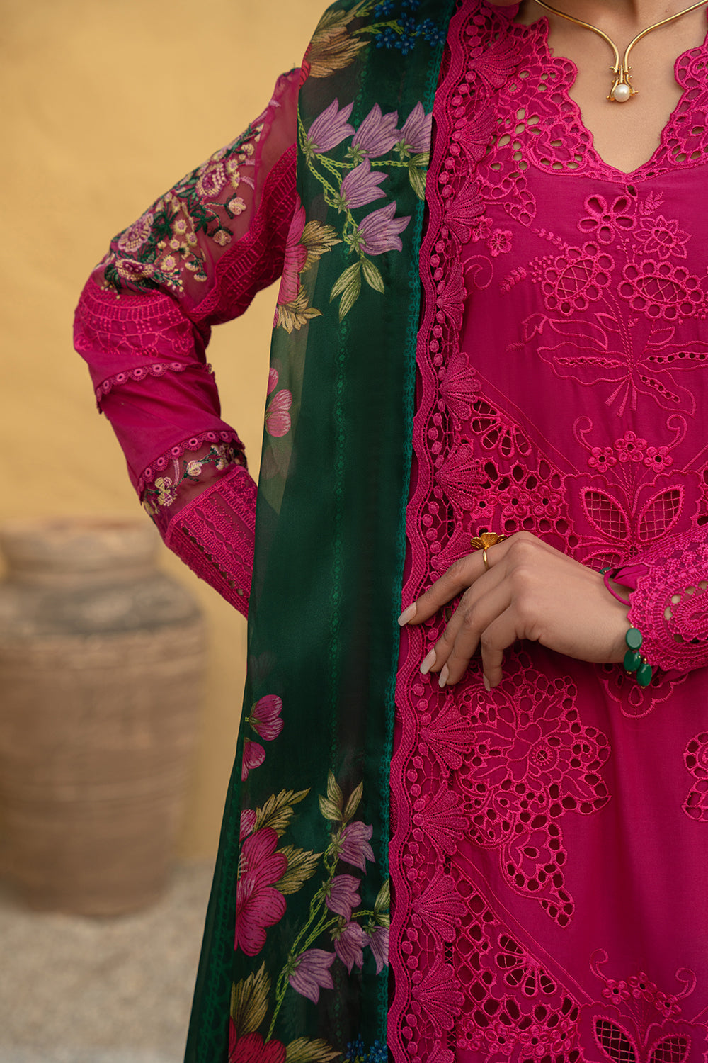 SAIRA RIZWAN | ELODIE | UNSTITCHED DHANAK 3PC (SYT-501)