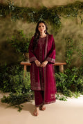 BATIK - 3PC Dhanak Embroidered Suit (SYT-519)