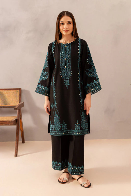 BATIK-2PC SEQUIN LAWN EMBROIDERED SHIRT WITH SEQUIN LAWN EMBROIDERED TROUSER-D-3462