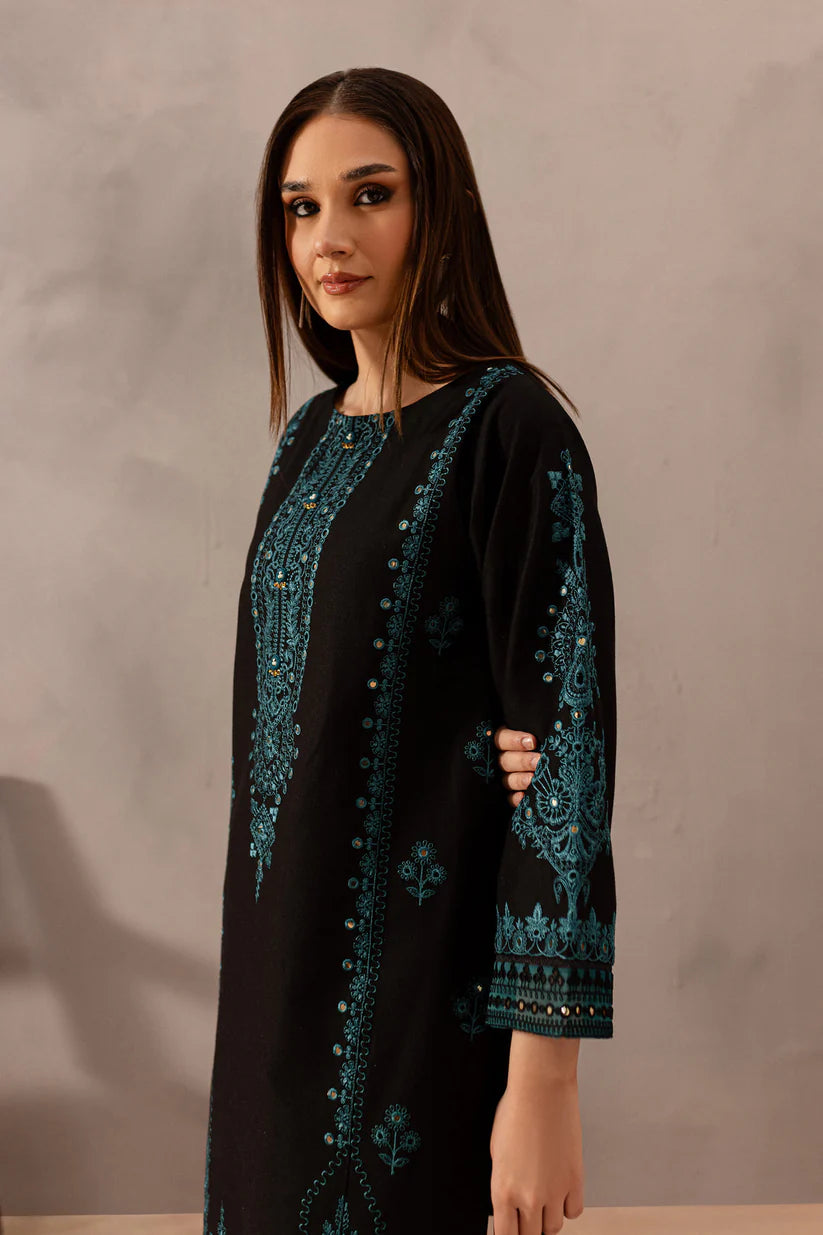 BATIK-2PC SEQUIN LAWN EMBROIDERED SHIRT WITH SEQUIN LAWN EMBROIDERED TROUSER-D-3462