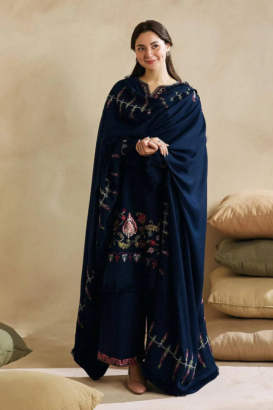 ZARA SHAH JAHAN- 3PC LAWN EMBROIDERED SHIRT LAWN EMBROIDERED DUPATTA AND TROUSER-D-3584