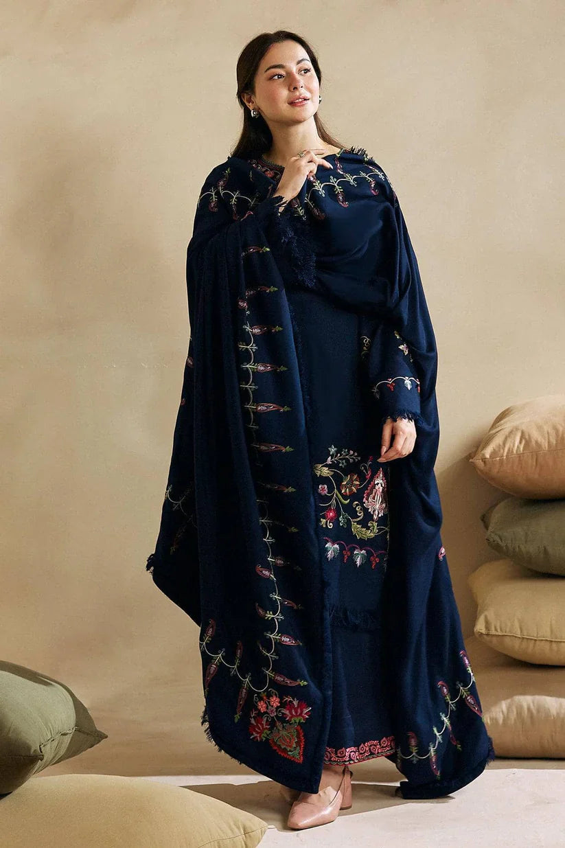 ZARA SHAH JAHAN- 3PC LAWN EMBROIDERED SHIRT LAWN EMBROIDERED DUPATTA AND TROUSER-D-3584