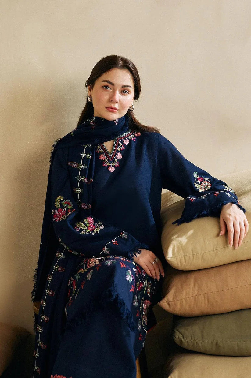 ZARA SHAH JAHAN- 3PC LAWN EMBROIDERED SHIRT LAWN EMBROIDERED DUPATTA AND TROUSER-D-3584