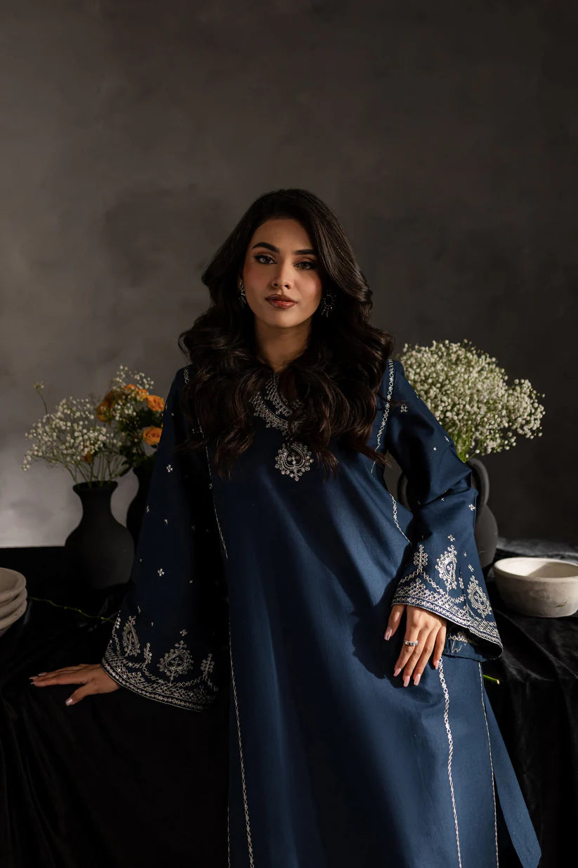 BATIK-2PC SEQUIN LAWN EMBROIDERED SHIRT WITH SEQUIN LAWN EMBROIDERED TROUSER-D-3469