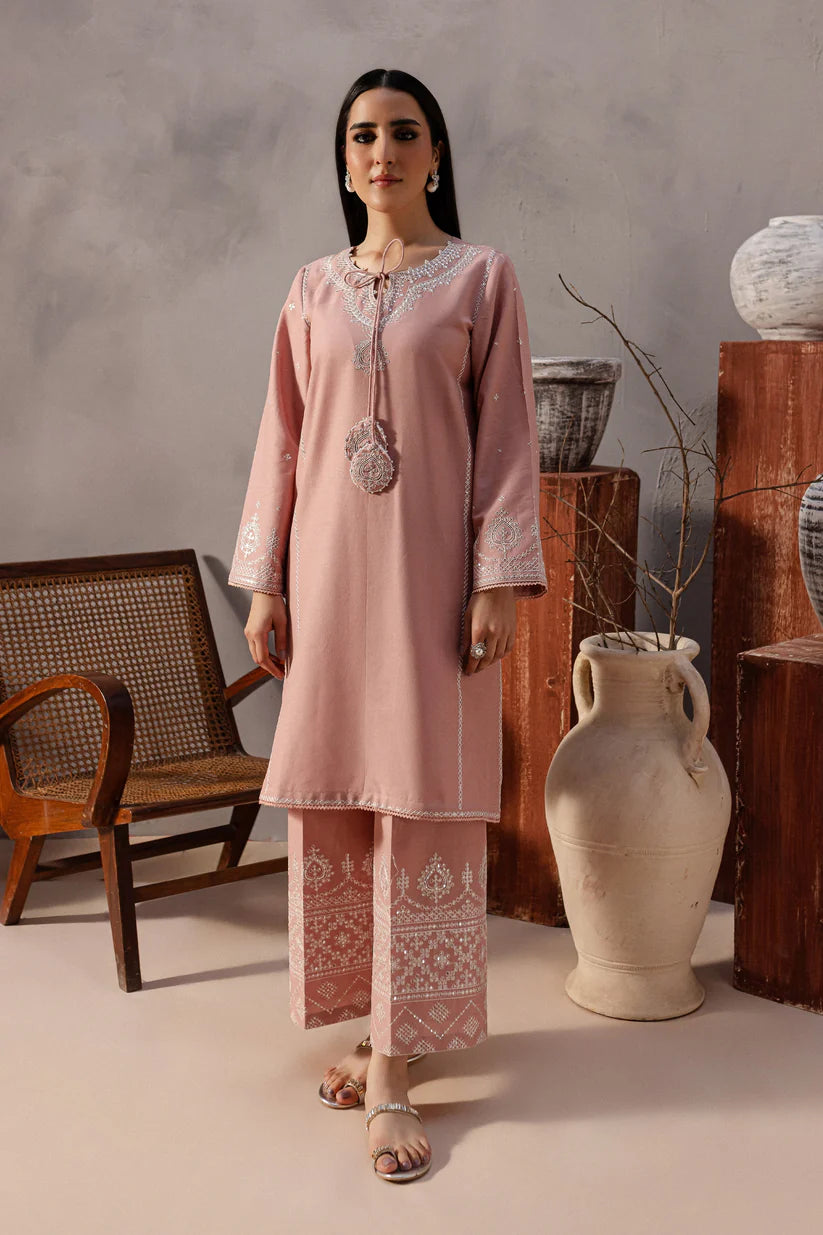 BATIK-2PC SEQUIN LAWN EMBROIDERED SHIRT WITH SEQUIN LAWN EMBROIDERED TROUSER-D-3468