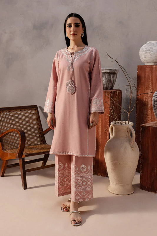 BATIK-2PC SEQUIN LAWN EMBROIDERED SHIRT WITH SEQUIN LAWN EMBROIDERED TROUSER-D-3468