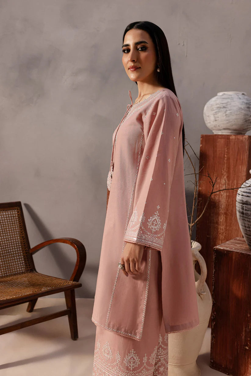 BATIK-2PC SEQUIN LAWN EMBROIDERED SHIRT WITH SEQUIN LAWN EMBROIDERED TROUSER-D-3468