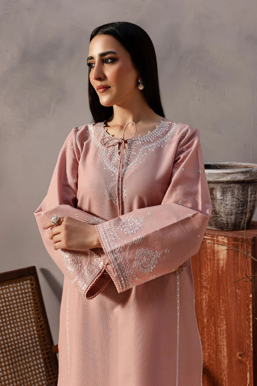 BATIK-2PC SEQUIN LAWN EMBROIDERED SHIRT WITH SEQUIN LAWN EMBROIDERED TROUSER-D-3468