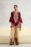ETHNIC SILK TWO PIECE (SYT-527)