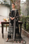 KAHF- 3PC Luxury Dhanak Embroidered Suit (SYT-540)