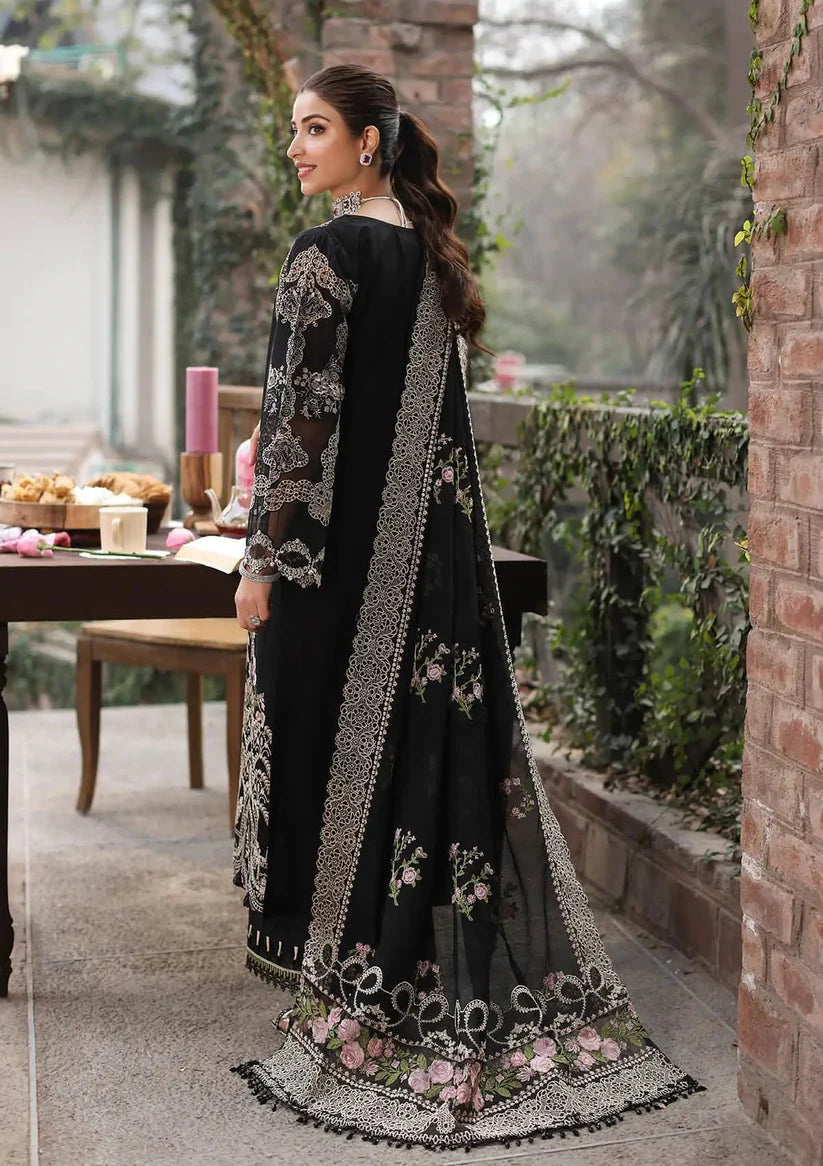 KAHF- 3PC Luxury Dhanak Embroidered Suit (SYT-540)